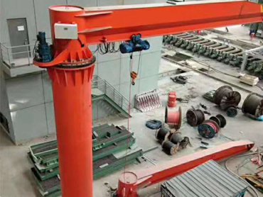 360 asteen kierto Jib -nosturi