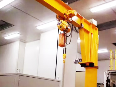 Manuaalinen pyörivä käsivarsi nostokranni jib-kranin piirustuksella